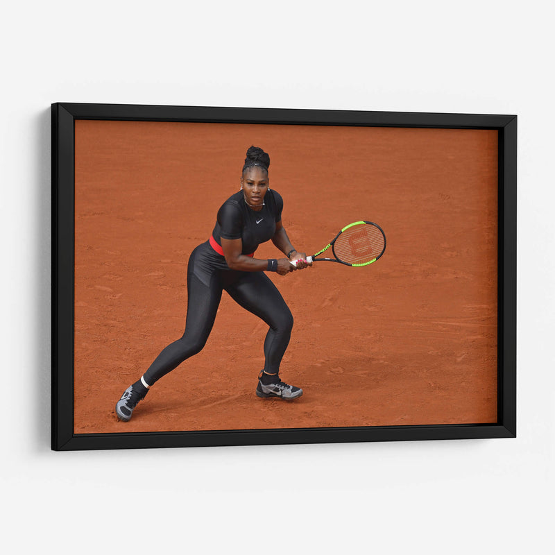 Serena Williams en acción | Cuadro decorativo de Canvas Lab
