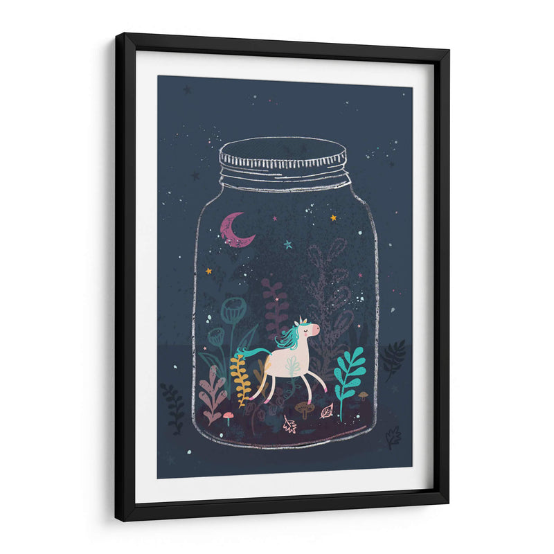 Unicornio de frasquito | Cuadro decorativo de Canvas Lab