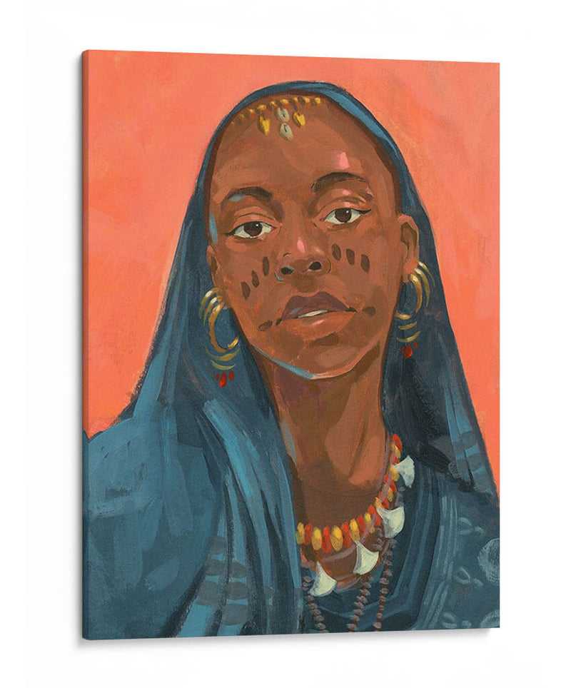 Wodaabe Woman I - W. Rutledge | Cuadro decorativo de Canvas Lab