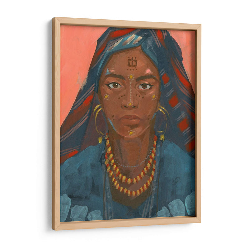 Wodaabe Woman Ii - W. Rutledge | Cuadro decorativo de Canvas Lab