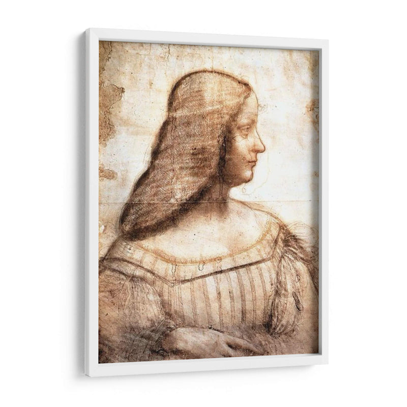 Isabella d'Este - Leonardo da Vinci | Cuadro decorativo de Canvas Lab