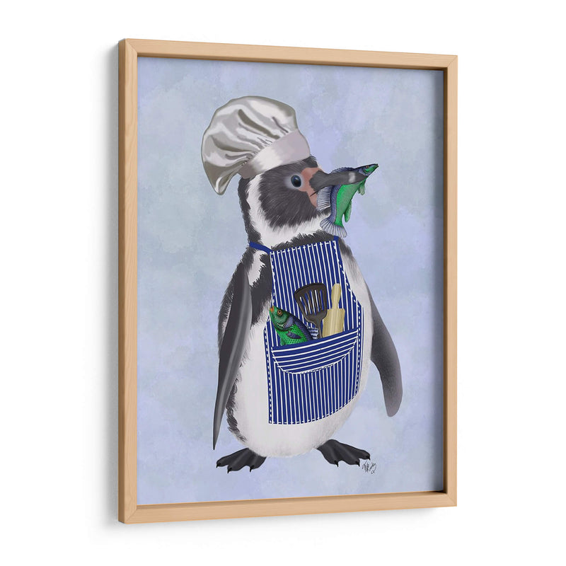 Chef Pingüino - Fab Funky | Cuadro decorativo de Canvas Lab