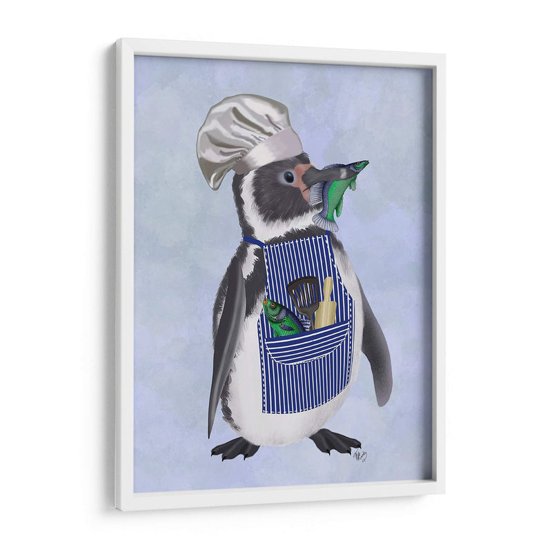 Chef Pingüino - Fab Funky | Cuadro decorativo de Canvas Lab