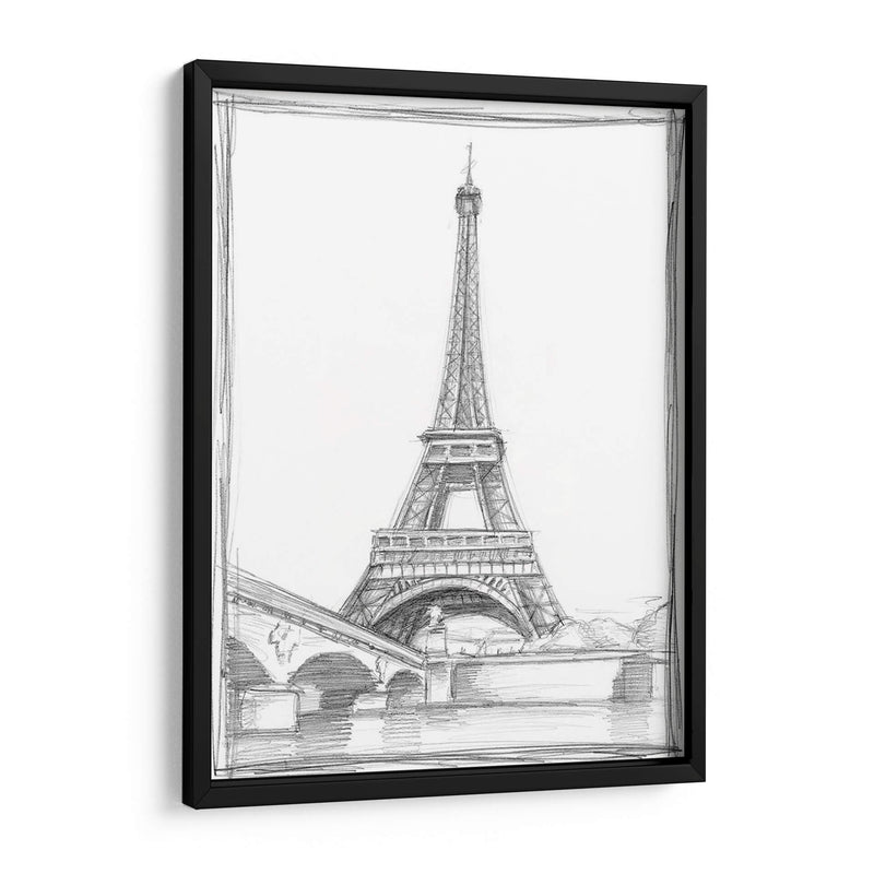 Torre Eiffel Desde El Sena. - Ethan Harper | Cuadro decorativo de Canvas Lab