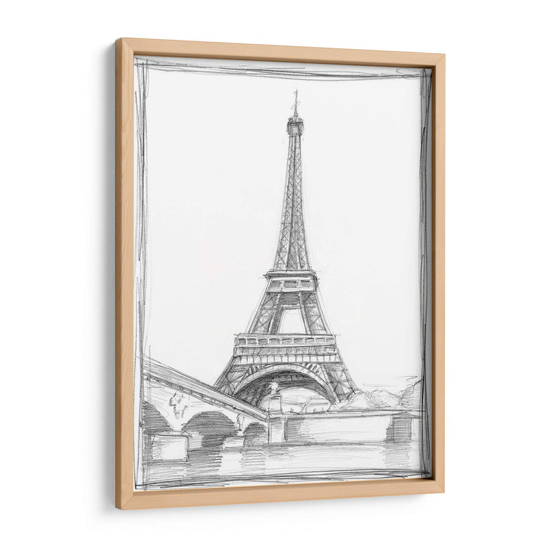 Torre Eiffel Desde El Sena. - Ethan Harper | Cuadro decorativo de Canvas Lab