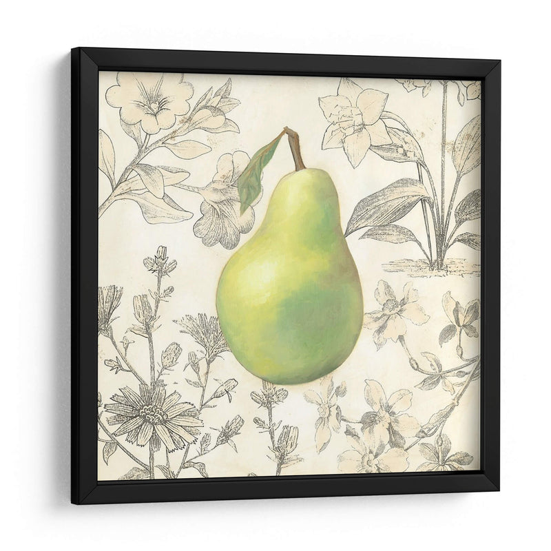 Pera Y Botánicos - Megan Meagher | Cuadro decorativo de Canvas Lab