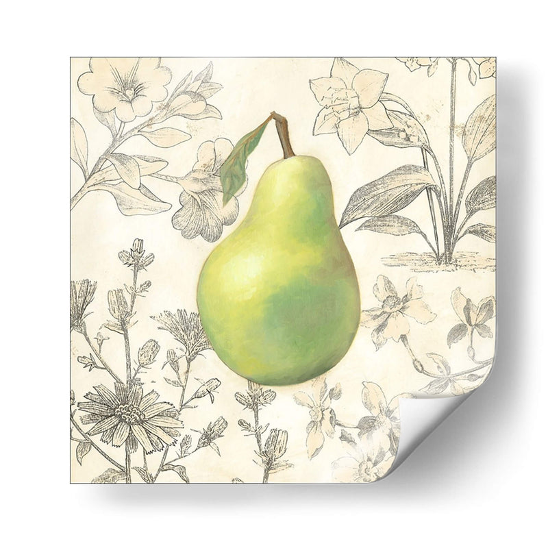 Pera Y Botánicos - Megan Meagher | Cuadro decorativo de Canvas Lab