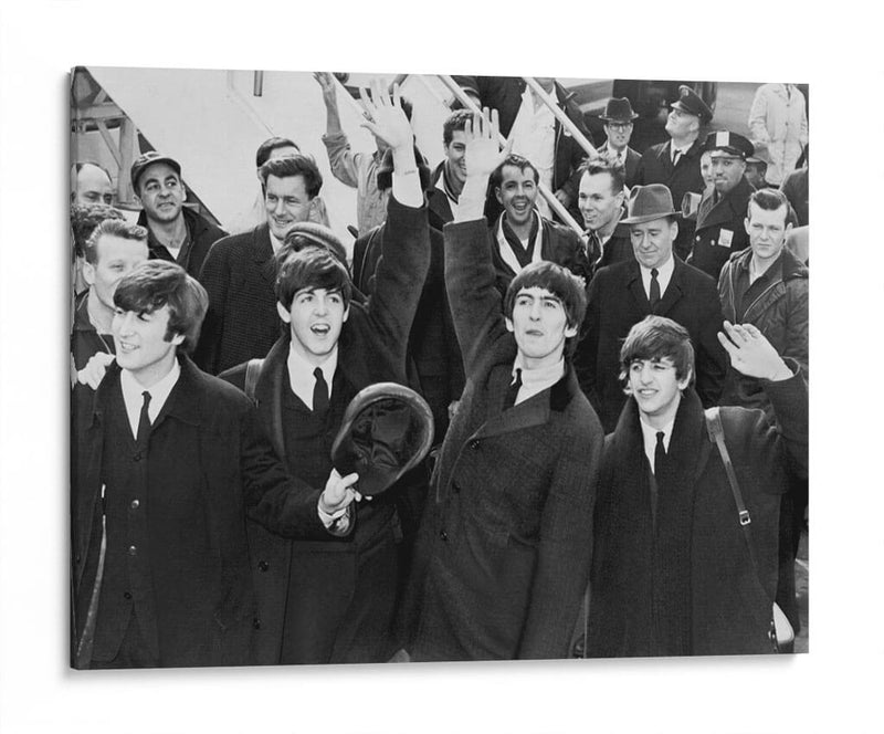 The Beatles en América | Cuadro decorativo de Canvas Lab