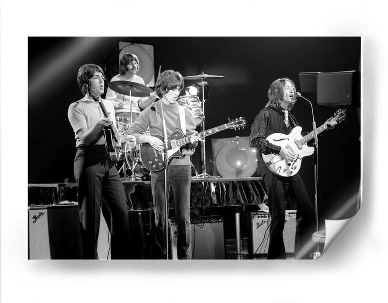 The Beatles en vivo | Cuadro decorativo de Canvas Lab
