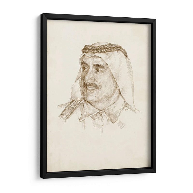 Late Sheikh Maktoum Bin Rashid Al Maktoum - Ethan Harper | Cuadro decorativo de Canvas Lab