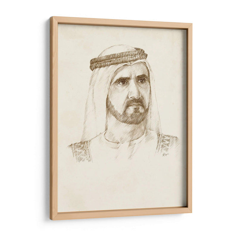 Sheikh Mohammed Bin Rashid Al Maktoum - Ethan Harper | Cuadro decorativo de Canvas Lab