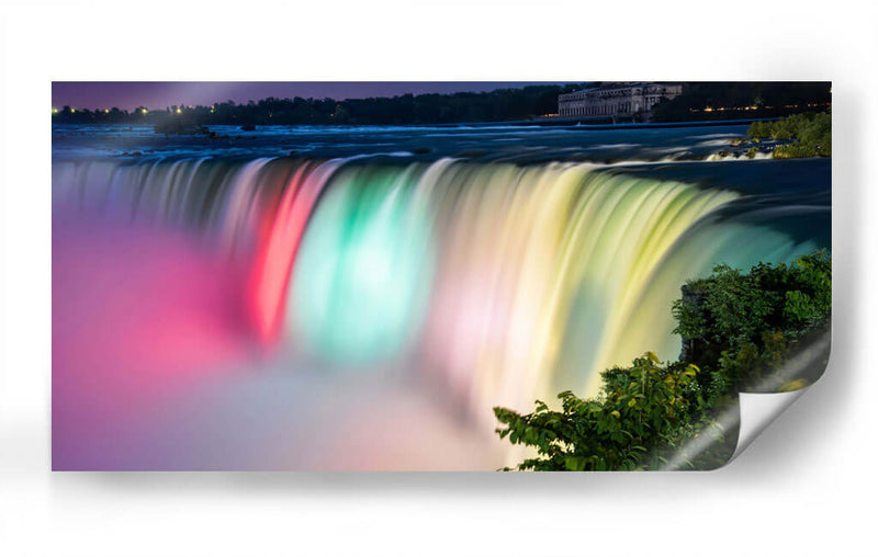 Colores en las Cataratas del Niagara | Cuadro decorativo de Canvas Lab