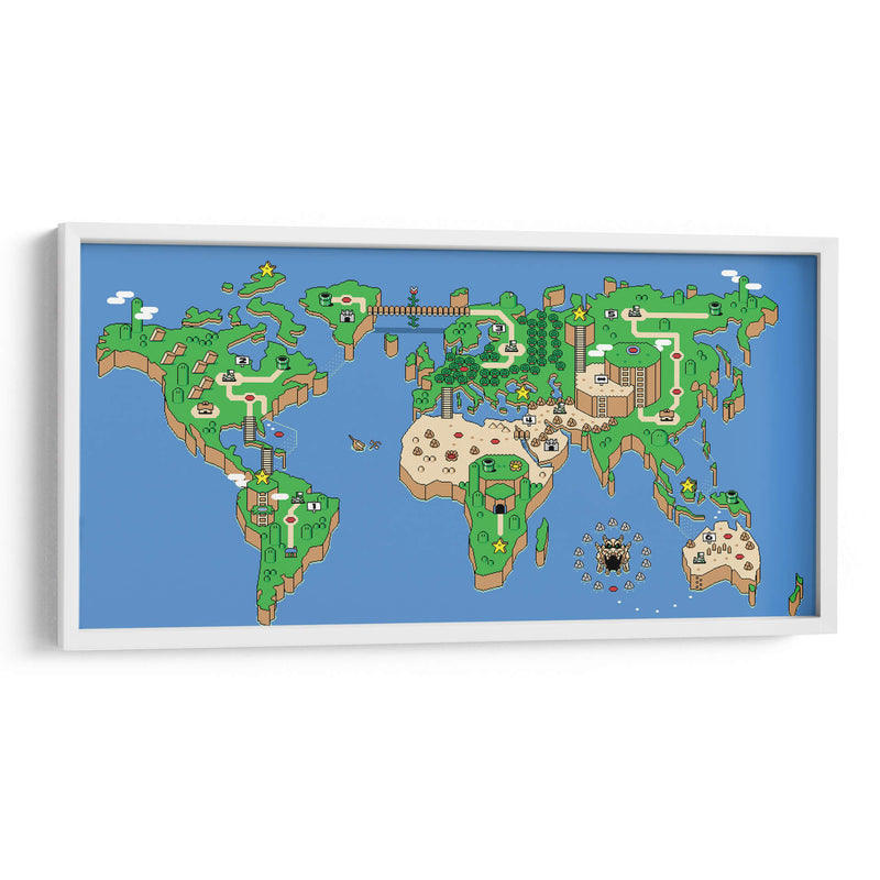 El Mundo de Mario | Cuadro decorativo de Canvas Lab