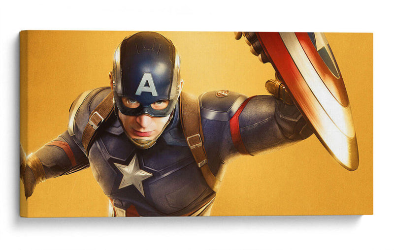 Capitán América | Cuadro decorativo de Canvas Lab