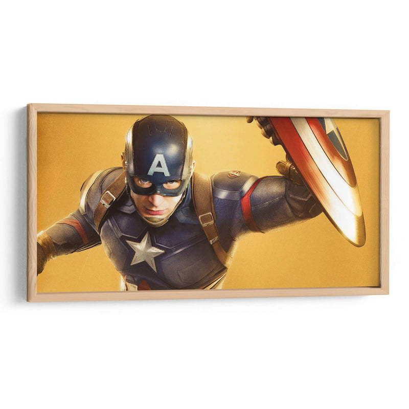 Capitán América | Cuadro decorativo de Canvas Lab