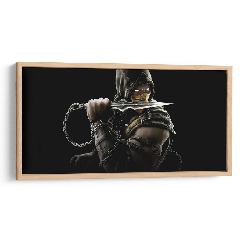 Mortal Kombat Scorpion | Cuadro decorativo de Canvas Lab