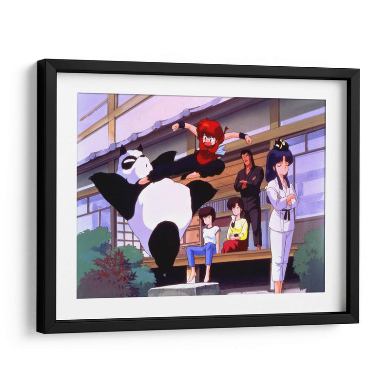 Patada al panda | Cuadro decorativo de Canvas Lab