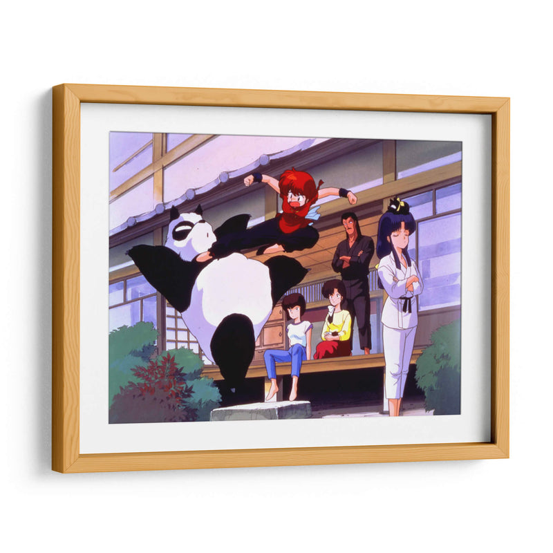 Patada al panda | Cuadro decorativo de Canvas Lab
