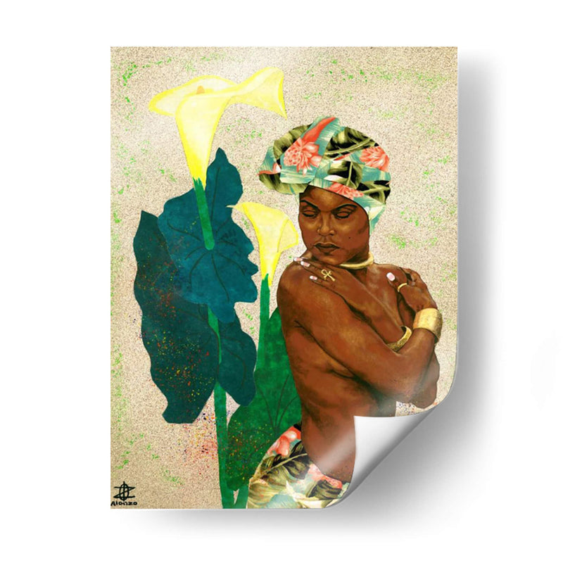 Mujer Fuerte Ii - Alonzo Saunders | Cuadro decorativo de Canvas Lab