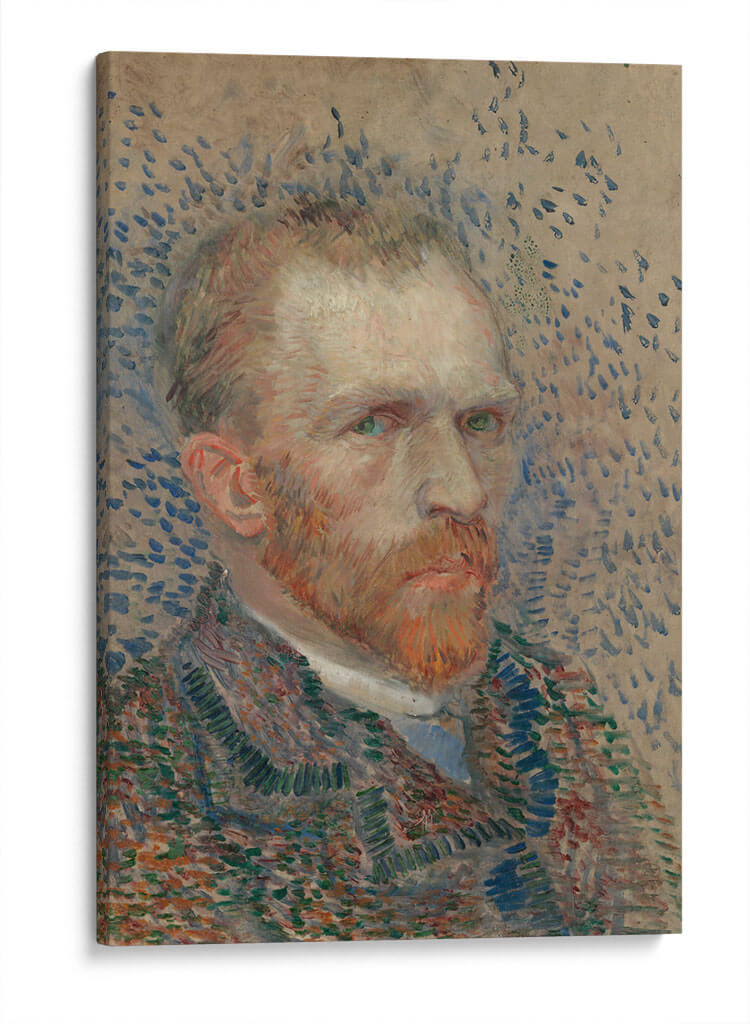 Autorretrato (1887) - III - Vincent Van Gogh | Cuadro decorativo de Canvas Lab