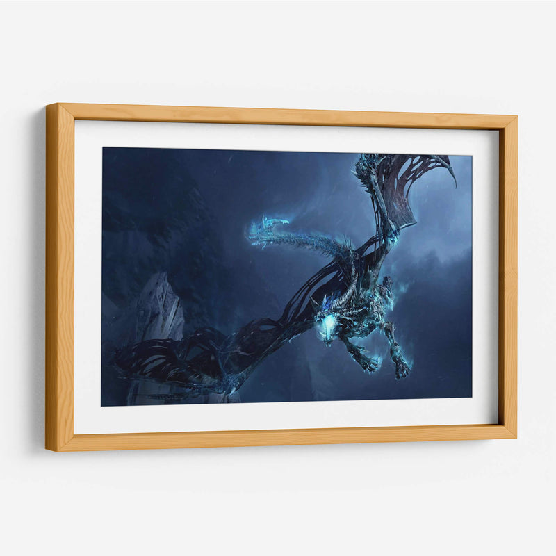 Blue dragon | Cuadro decorativo de Canvas Lab