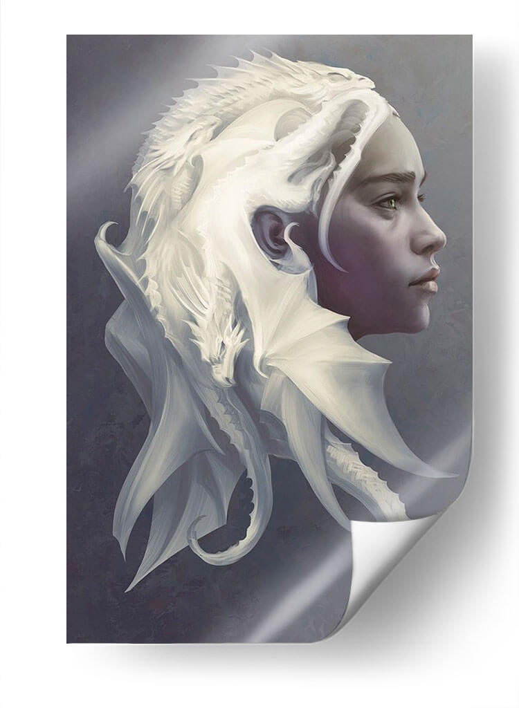 Daenerys dragonhair | Cuadro decorativo de Canvas Lab