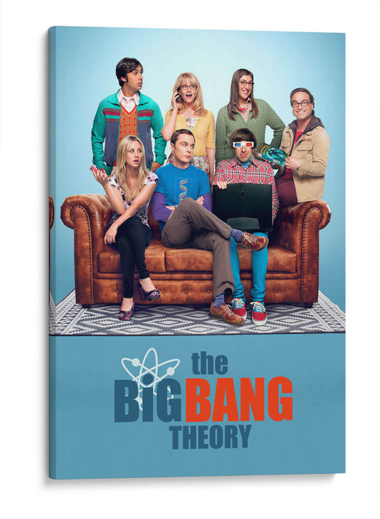 The Big Bang Theory | Cuadro decorativo de Canvas Lab