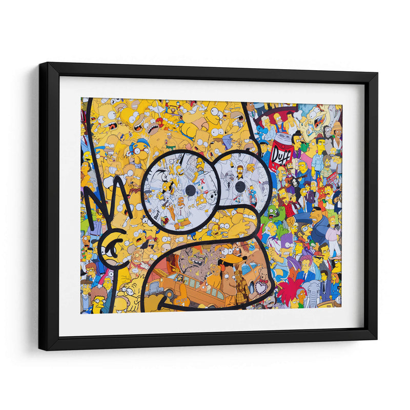 Los Simpsons en Homero | Cuadro decorativo de Canvas Lab