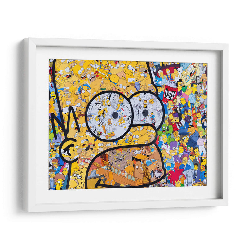 Los Simpsons en Homero | Cuadro decorativo de Canvas Lab