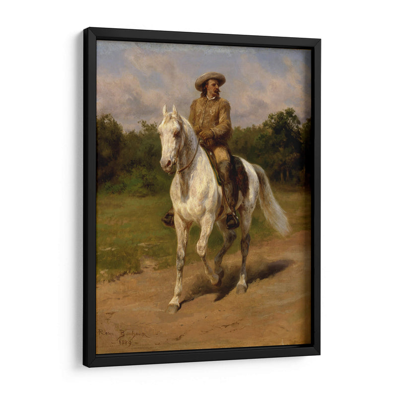 Retrato a caballo del Col. William F. Cody - Rosa Bonheur | Cuadro decorativo de Canvas Lab