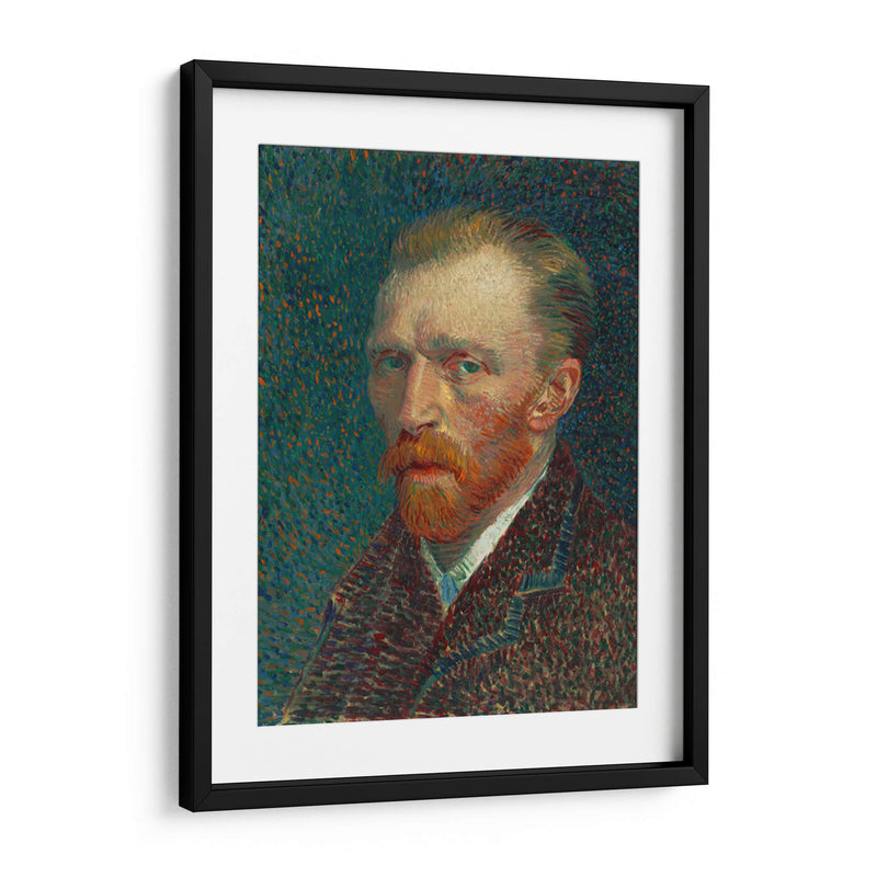 Autorretrato (1887) - IV - Vincent Van Gogh | Cuadro decorativo de Canvas Lab