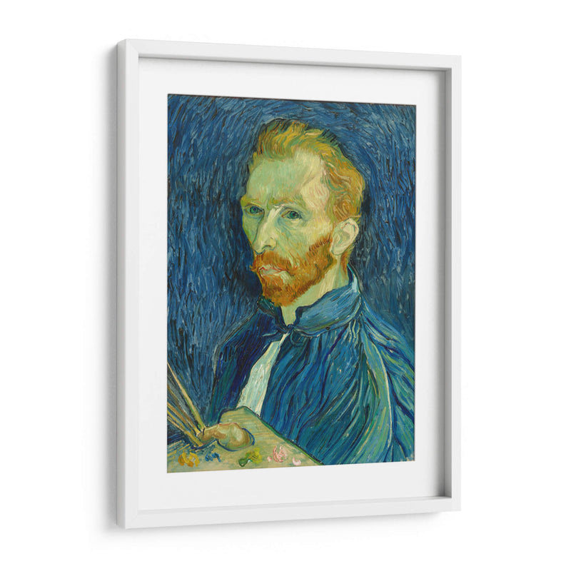 Autorretrato (1889) - II - Vincent Van Gogh | Cuadro decorativo de Canvas Lab