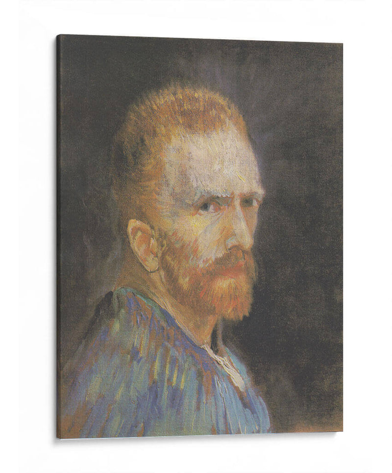 Autorretrato (1887) - V - Vincent Van Gogh | Cuadro decorativo de Canvas Lab
