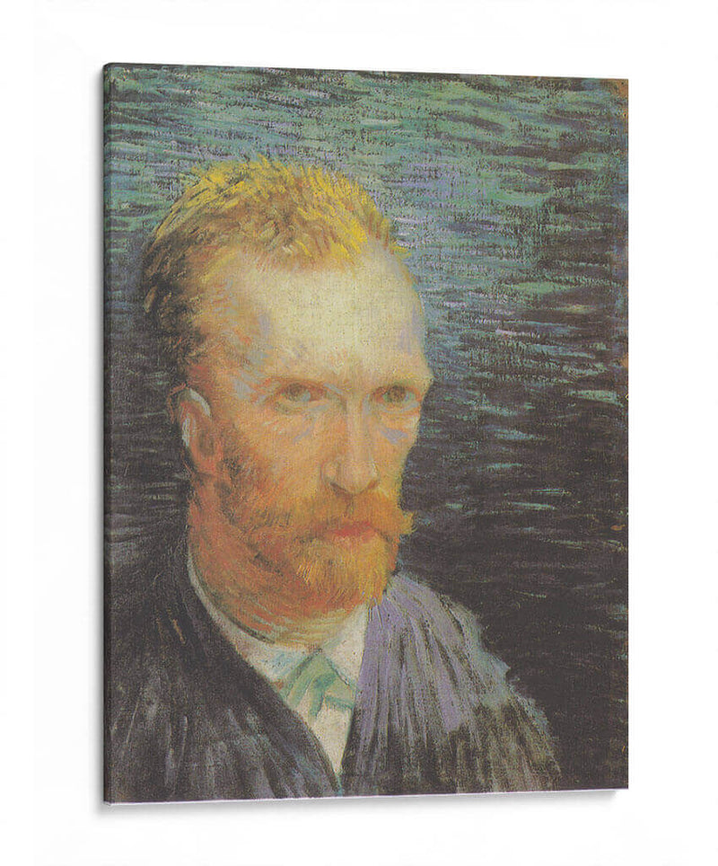 Autorretrato (1887) - VII - Vincent Van Gogh | Cuadro decorativo de Canvas Lab