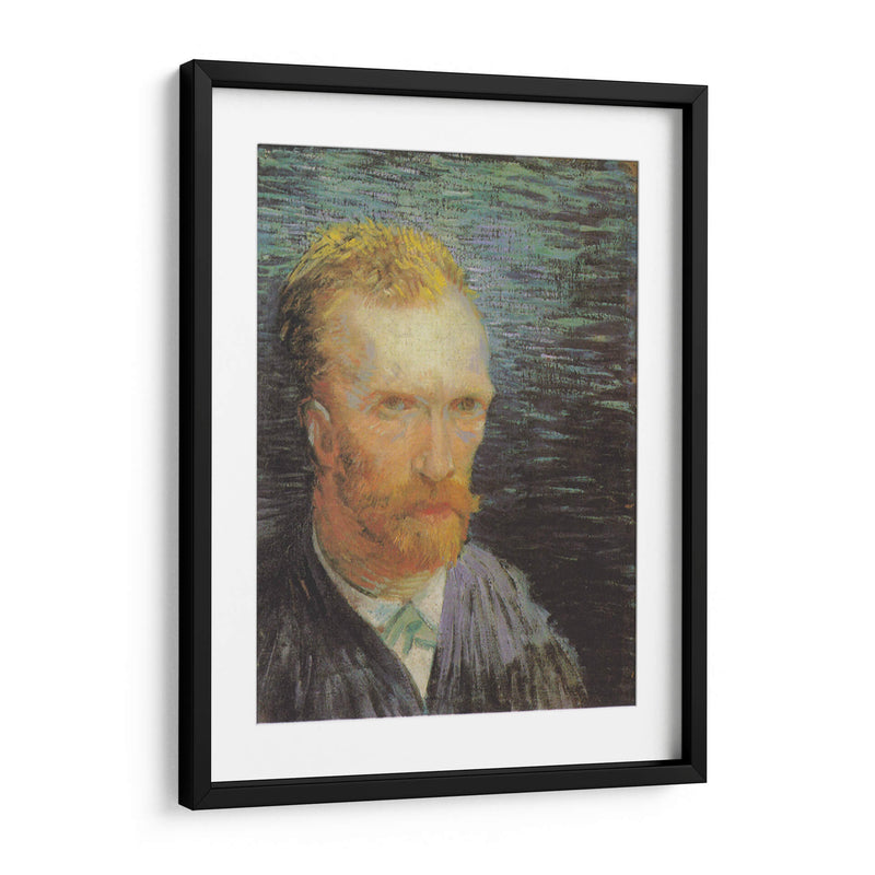 Autorretrato (1887) - VII - Vincent Van Gogh | Cuadro decorativo de Canvas Lab
