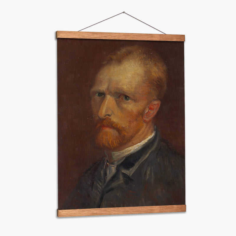 Autorretrato (1886) - Vincent Van Gogh | Cuadro decorativo de Canvas Lab