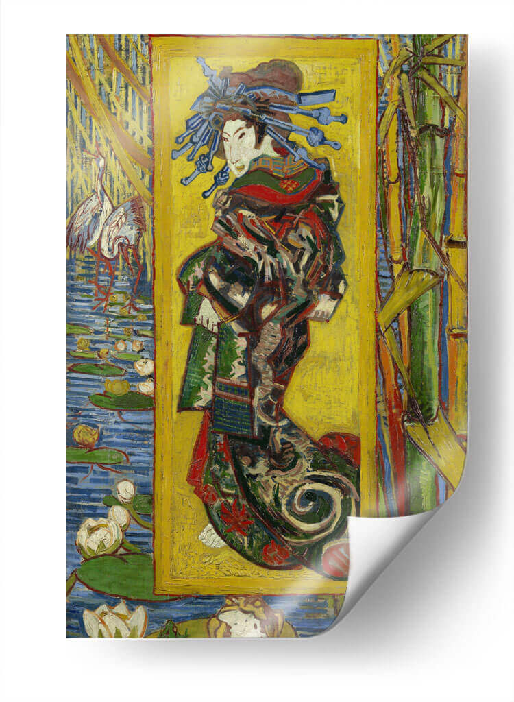 La cortesana después de Eisen - Vincent Van Gogh | Cuadro decorativo de Canvas Lab