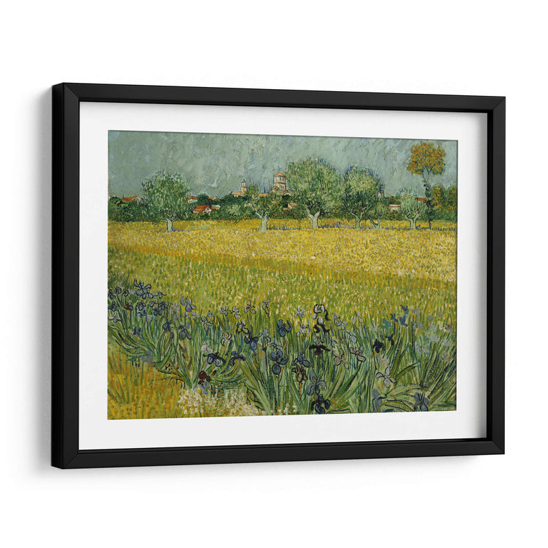 Campo con flores - Vincent Van Gogh | Cuadro decorativo de Canvas Lab