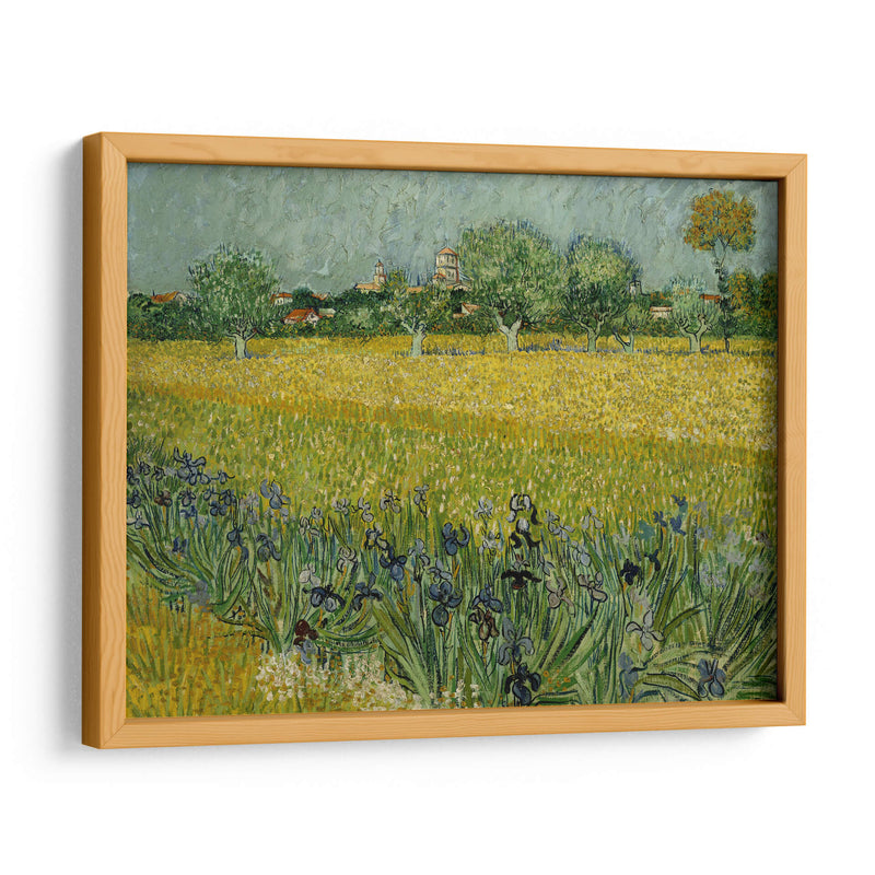 Campo con flores - Vincent Van Gogh | Cuadro decorativo de Canvas Lab