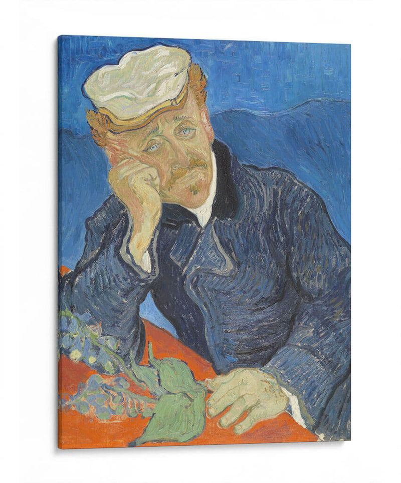 Dr. Paul Gachet - Vincent Van Gogh | Cuadro decorativo de Canvas Lab