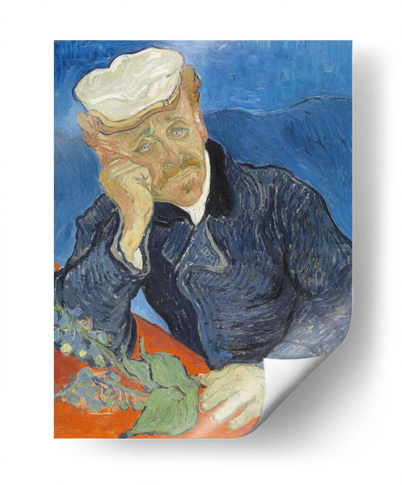 Dr. Paul Gachet - Vincent Van Gogh | Cuadro decorativo de Canvas Lab