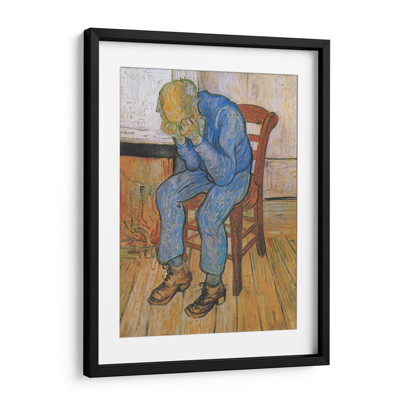 Anciano en pena (en las puertas de la eternidad) - Vincent Van Gogh | Cuadro decorativo de Canvas Lab