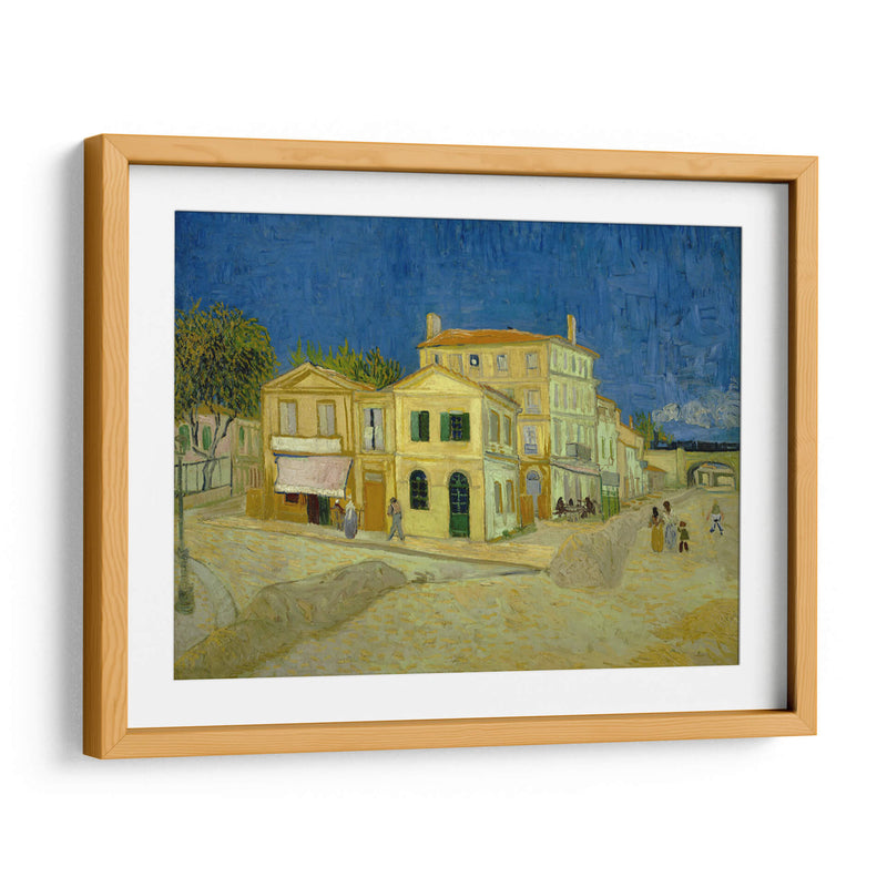 La casa amarilla - Vincent Van Gogh | Cuadro decorativo de Canvas Lab