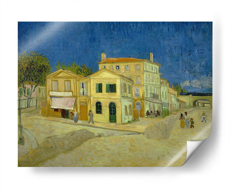 La casa amarilla - Vincent Van Gogh | Cuadro decorativo de Canvas Lab