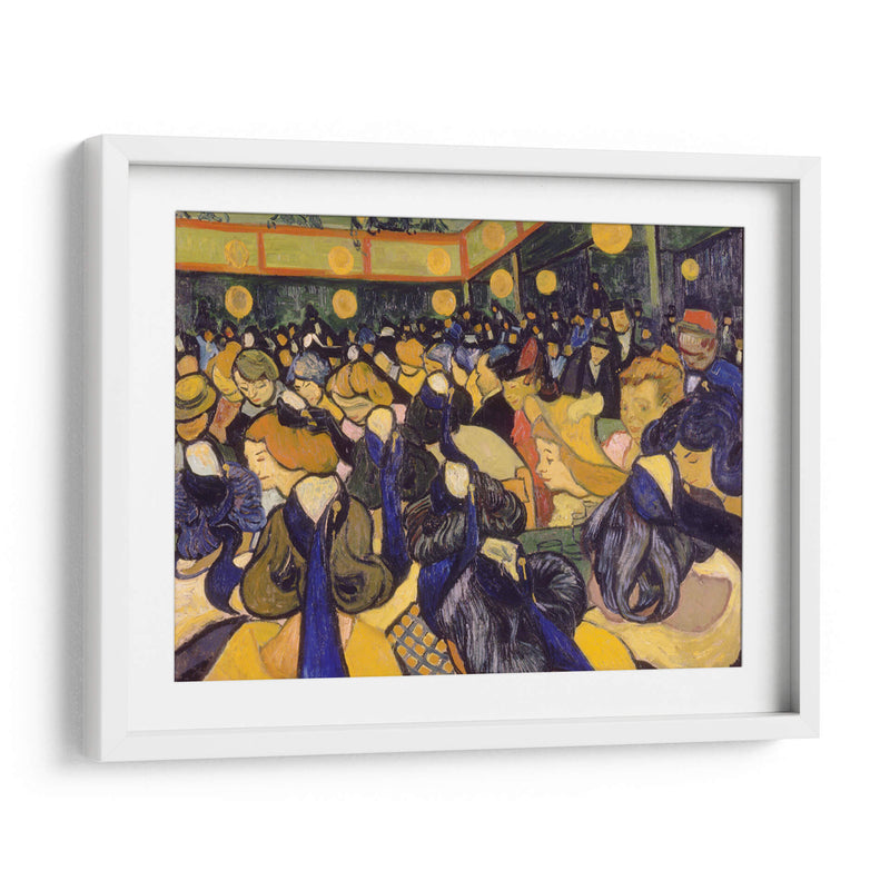 Salón de baile en Arles - Vincent Van Gogh | Cuadro decorativo de Canvas Lab