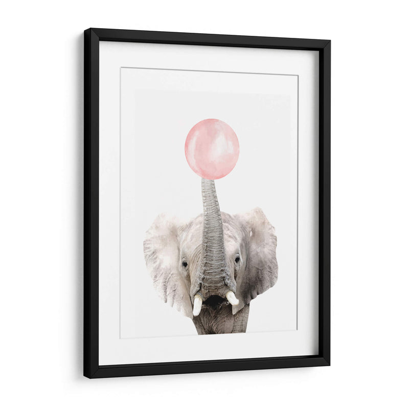 Elephant Bubble Gum | Cuadro decorativo de Canvas Lab