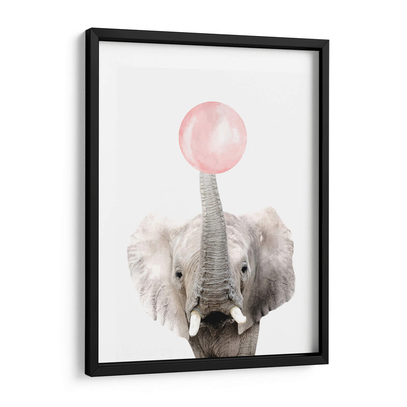 Elephant Bubble Gum | Cuadro decorativo de Canvas Lab