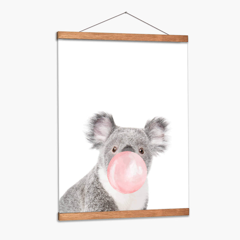 Koala Bubble Gum | Cuadro decorativo de Canvas Lab