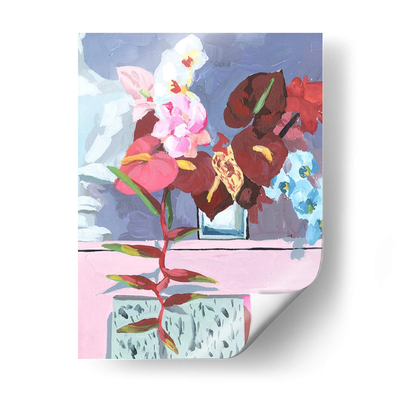 Bouquet De Llama I - Melissa Wang | Cuadro decorativo de Canvas Lab