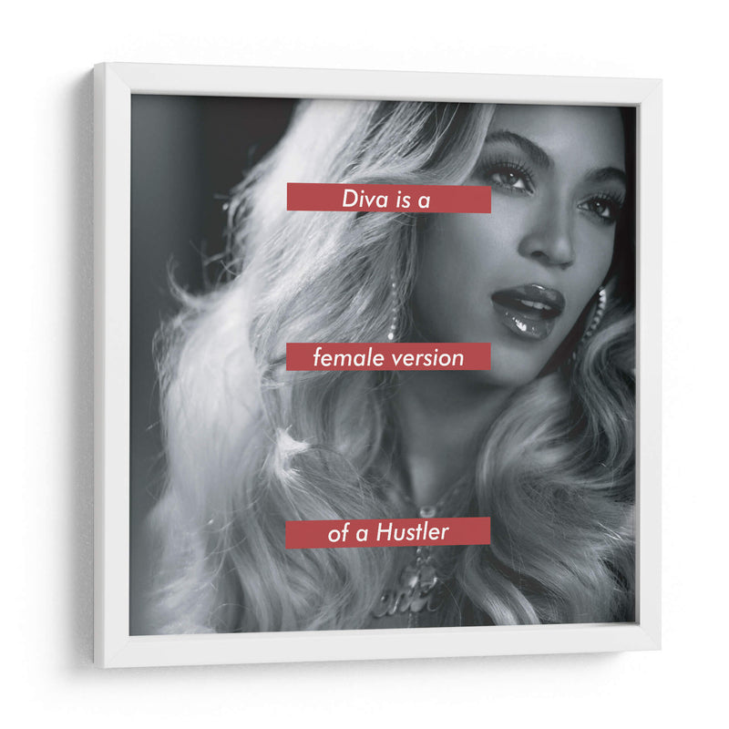 Beyoncé Diva | Cuadro decorativo de Canvas Lab